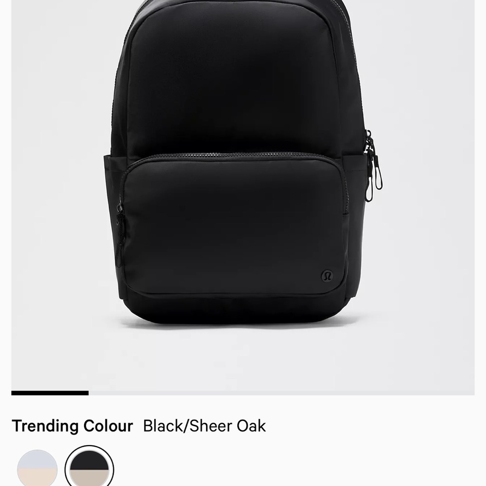 lululemon athletica Black Backpack